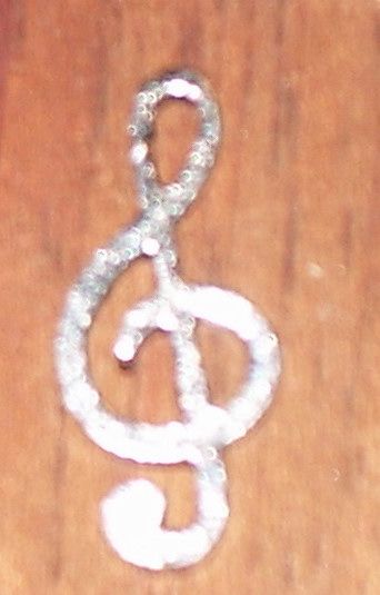 G-Cleff Pewter Charm