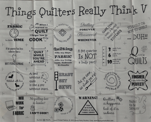 Things Quilters Really Think 5