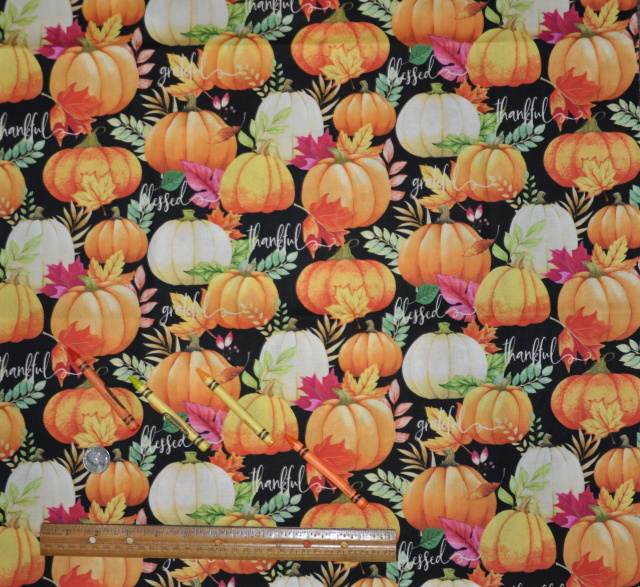 Happy Gatherings Pumpkins from Wilmington Prints