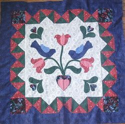 Hex Sign Block of the Month Quilt