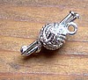 Ball of Yarn/Needles Pewter Charm